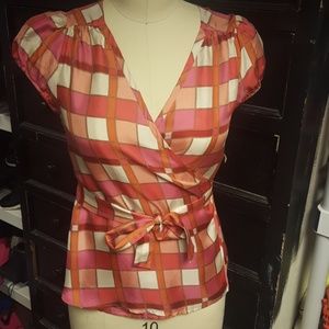 Wrap blouse